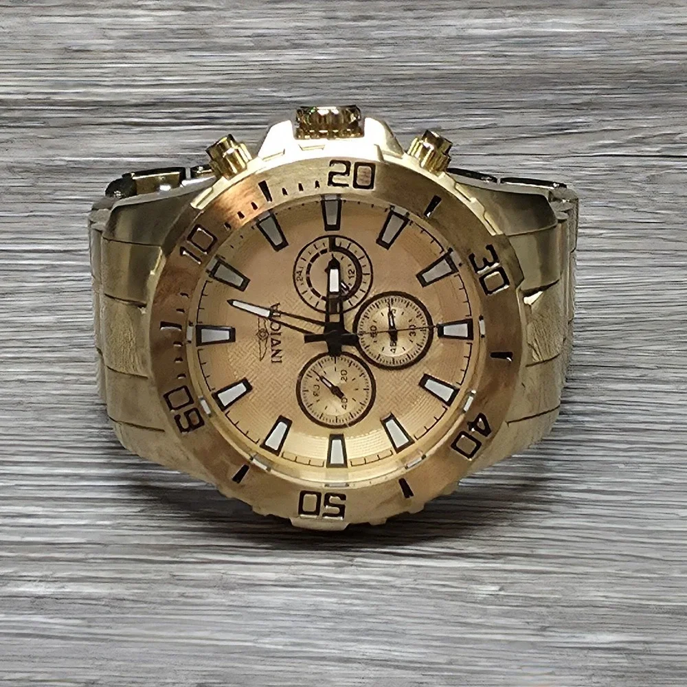 Invicta Men's Watch - Model 22547 - Pro Diver 50mm Gold Tone Stainless Steel
